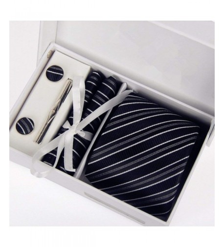 Laho Handmade Necktie Cufflinks Pocket