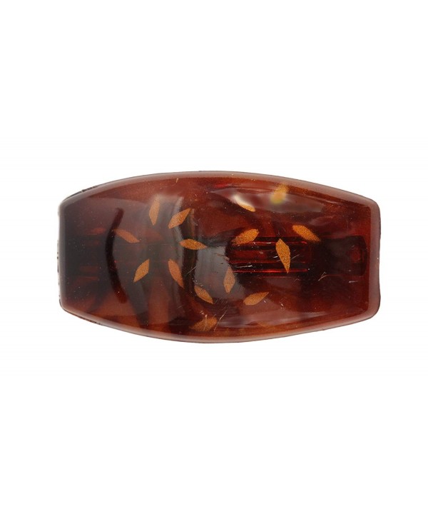 Caravan Painted Automatic Barrette Tortoise Caravan Painted Automatic Barrette Tortoise