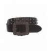 Womens Western Snap Studded Leather