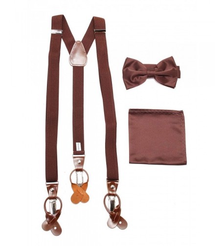 Vesuvio Napoli Suspenders Bow tie Hanky