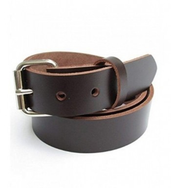Mens Heavy Chocolate Brown Leather