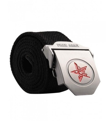 Adjustable Canvas Stainless Military Waistband