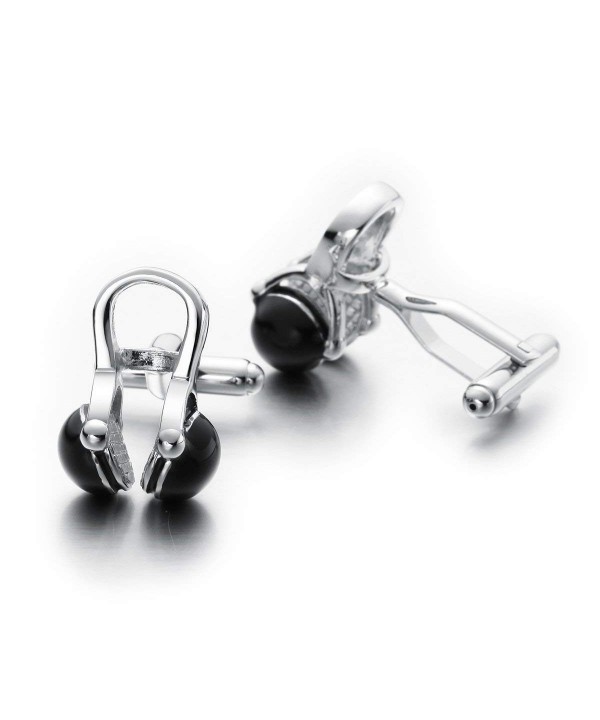 Sirius Jewelry Business Cufflinks Headphone