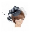 Fascinator Women Hair Clip Black