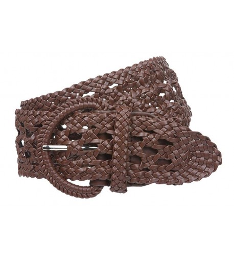 Perforated Braided Synthetic Leather Woven