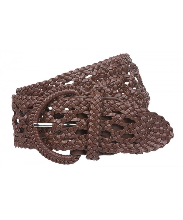 Perforated Braided Synthetic Leather Woven
