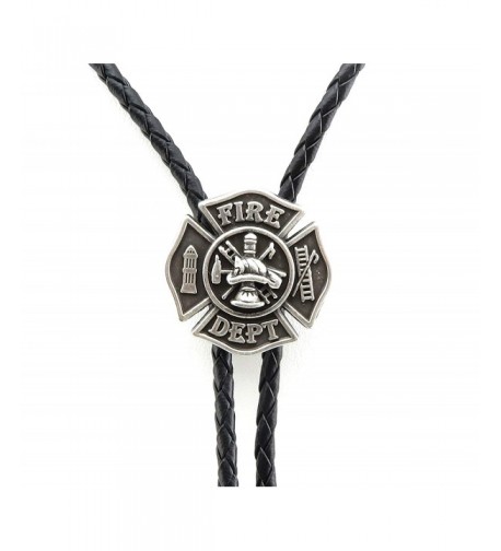 Fire Department Fighter Western Leather
