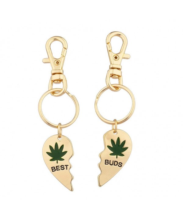 Lux Accessories Marijuana Friends Keychain