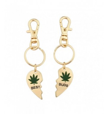 Lux Accessories Marijuana Friends Keychain