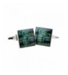 Cufflinks X2bocs007 Green Circuit Board