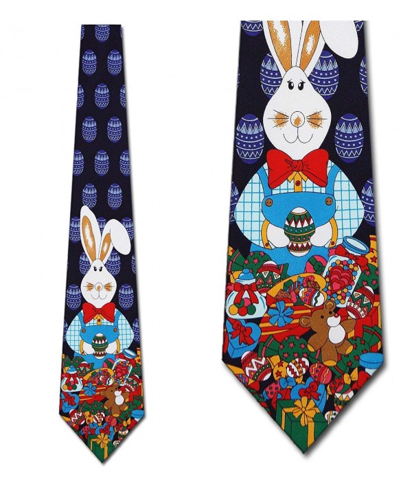 Easter rabbit Necktie Three Rooker