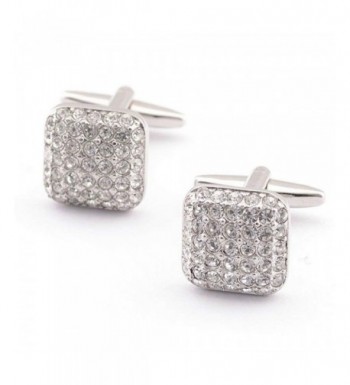 Geminis Fashion Jewelry Rhinestone Cufflinks