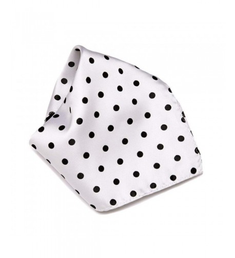 WHITE Handkerchief Pocket Square Handkerchiefs