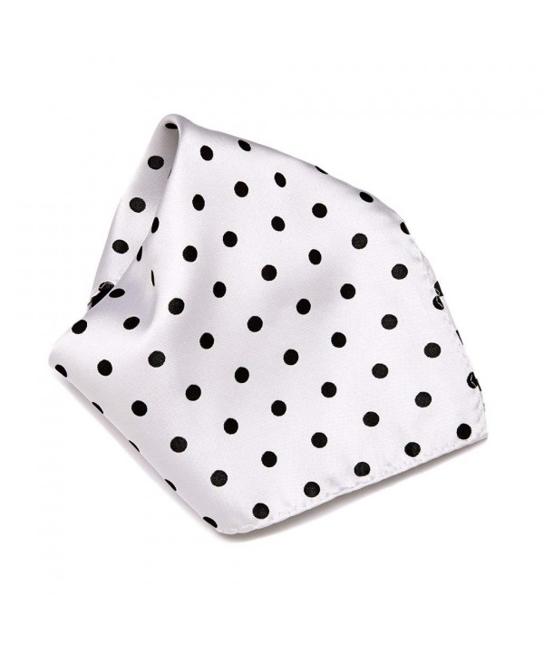 WHITE Handkerchief Pocket Square Handkerchiefs