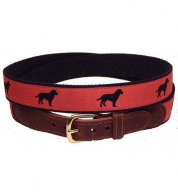 Preston Leather Black Mens Belt