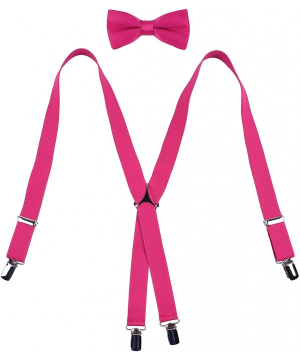 WDSKY Adjustable Suspenders Elastic Inches