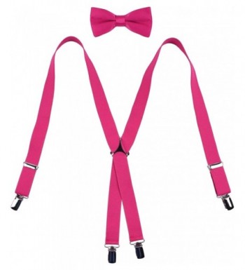 WDSKY Adjustable Suspenders Elastic Inches