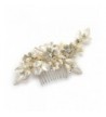 Mariell Designer Painted Silvery Golden Crystals