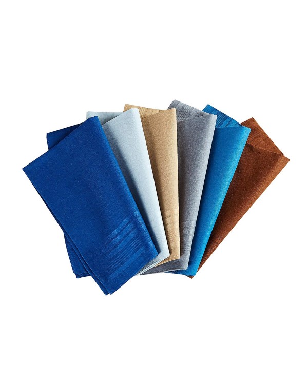 Handkerchiefs 100 Cotton Assorted Color 6colors 1