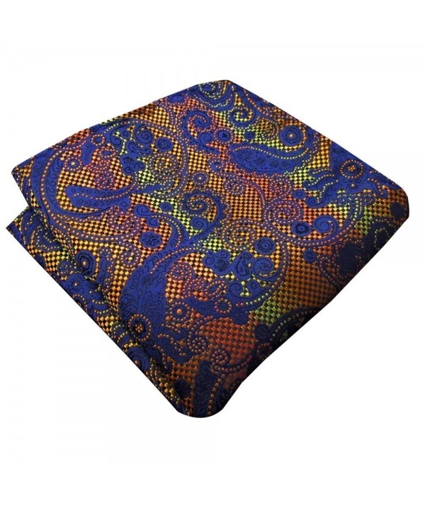 Paisley Multi colored Pocket Square Neckties