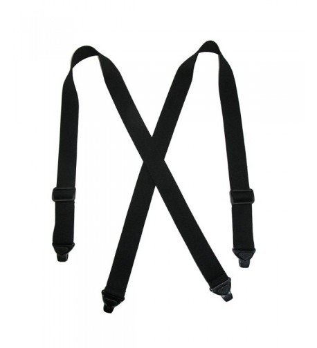 CTM Elastic Clip End Compliant Suspenders
