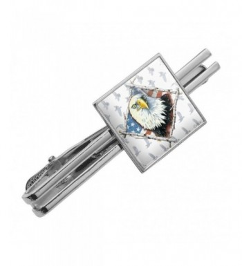 Patriotic Diamond American Square Silver