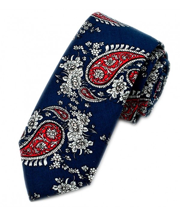 Secdtie Fashion Paisley Printed Necktie