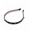 SODIAL Fashion Leather Headband Studded