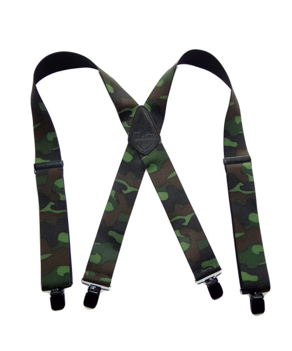 Suspender Companys Woodland Camouflage Suspenders