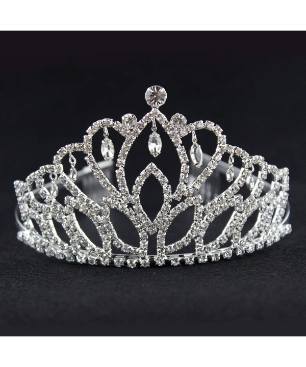 Elegant Tiara Crystal Hair Crown