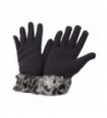 Ladies Womens Winter Gloves Leopard