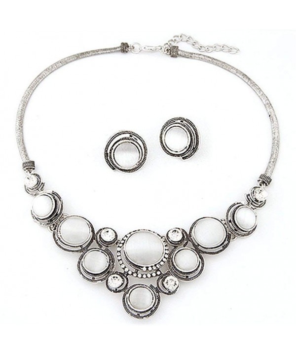 JSDY Antique Pendant Necklaces Earrings
