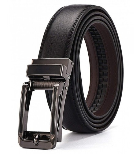 Xholding Leather Ratchet Automatic Buckle