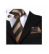 Hi Tie Stripes Handkerchief Necktie Cufflinks