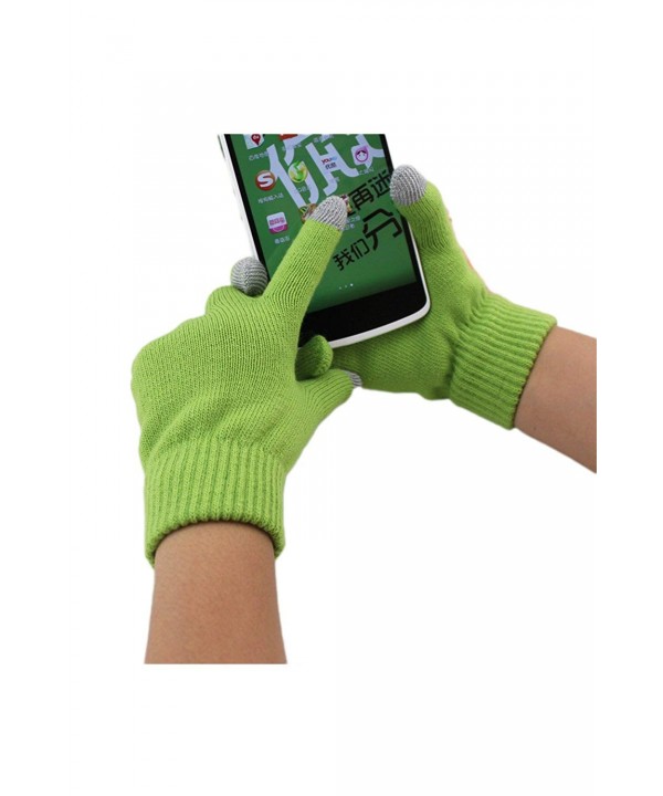 Touchscreen Texting Gloves Winter Green