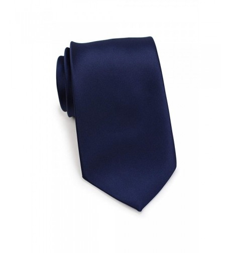 Bows N Ties Necktie Solid Microfiber Inches