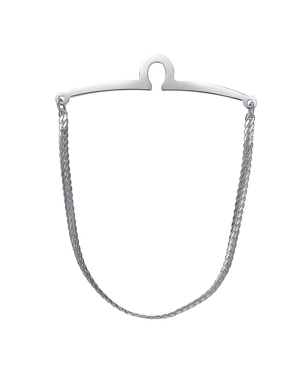Yoursfs Silver Single Herringbone Cravat