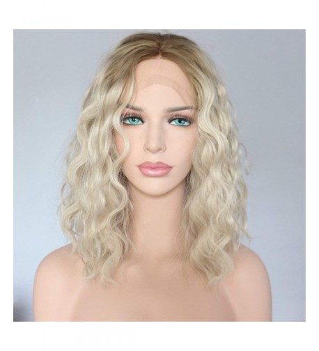 Short Light Blonde Makeup Synthetic