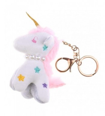 JUNKE Unicorn Stuffed Keychain Accessory