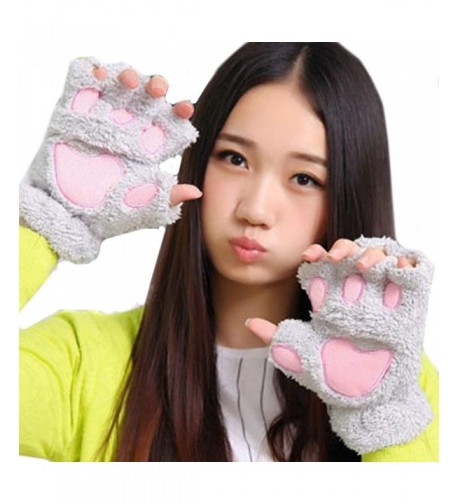 LOCOMO Kitten Fingerless Gloves FAF089