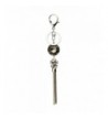 Tassel Keychain with Faux Stones