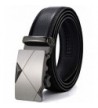 Alderman Belt Leather Ratchet Slide Buckle