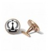 Chess Cufflinks Links Solid Bronze