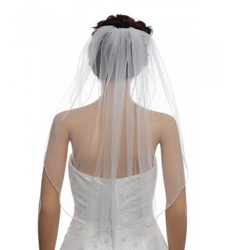 Hemmed Pencil Bridal Wedding Shoulder
