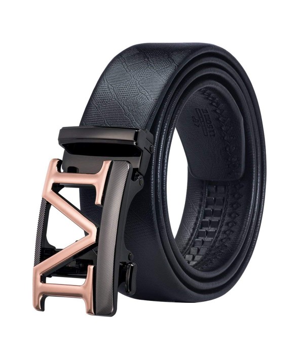 Barry Wang Cowhide Leather Automatic Buckle