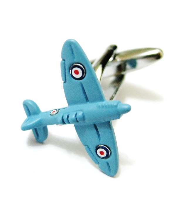 Tailor Supermarine Spitfire Cufflinks Aviation