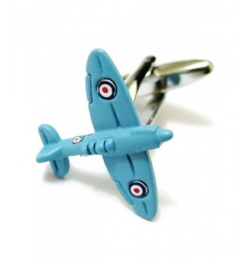 Tailor Supermarine Spitfire Cufflinks Aviation