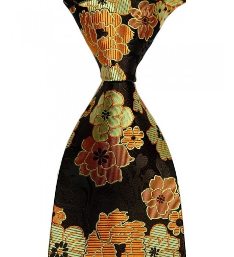 Mr ZHANG Classic Florals JACQUARD Necktie