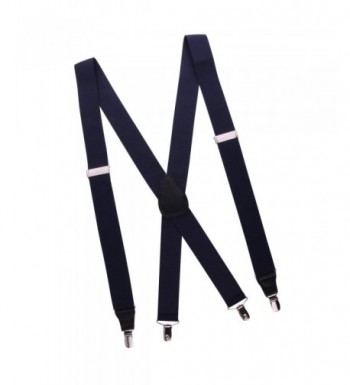 JINIU Adjustable Elastic X Shape Suspenders