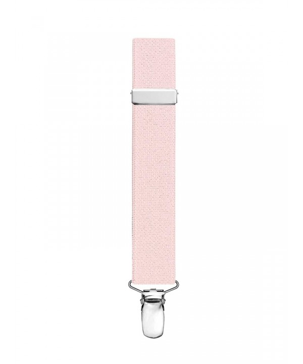Adjustable Suspenders For Men Pink